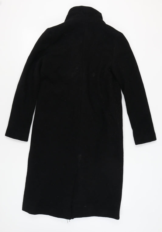 Womens UK Size S Monki Black Overcoat