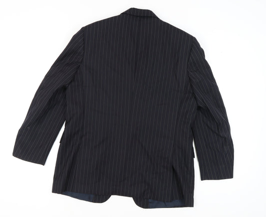 UK Size 44 Gieves & Hawkes Regular Blue Suit Jacket