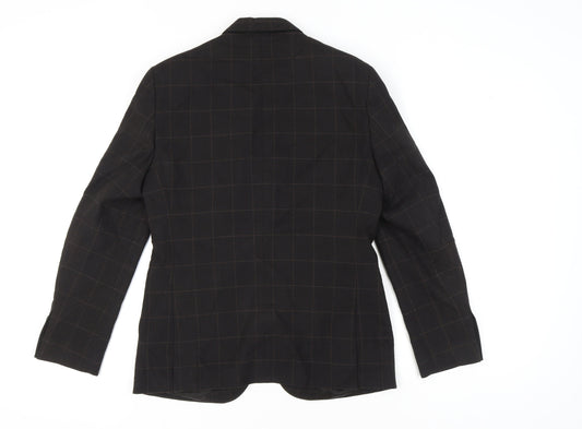 Mens UK Size 38 Moss London Regular Brown Suit Jacket