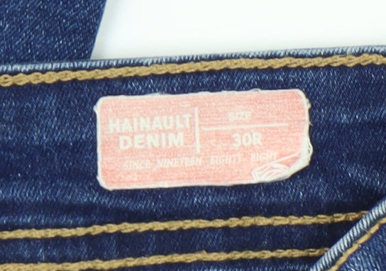 Voi Men’s Blue Distressed Denim Jeans 30