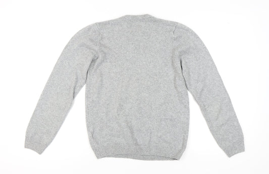 Marks and Spencer Men’s Grey Knit Pullover Jumper S