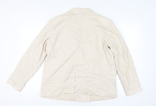 Womens UK Size 18 VERO MODA Regular Beige Blazer