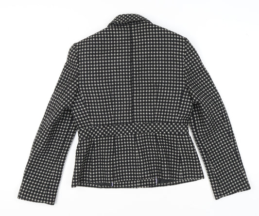 Marks and Spencer Women's Black Wool Blazer, Size 12