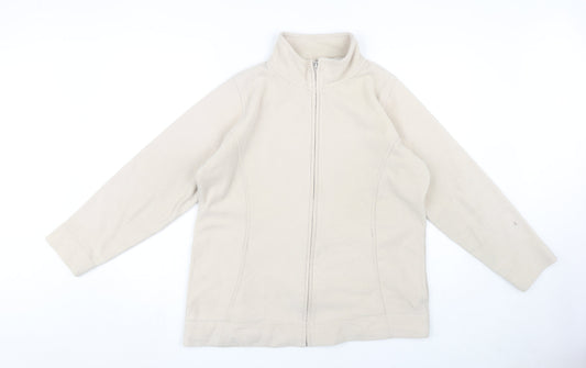 Womens UK Size M EWM Beige Basic Jacket