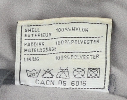 Brand and care label for B&C unisex grey hooded jacket s - casual & warm