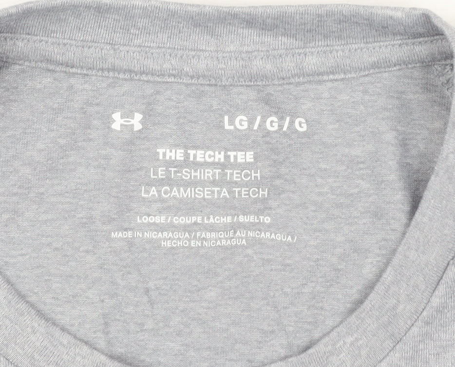 Under Armour Men's Grey Tech T-Shirt L