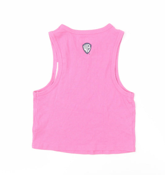 Warner Bros Women's Pink Looney Tunes Tank Top