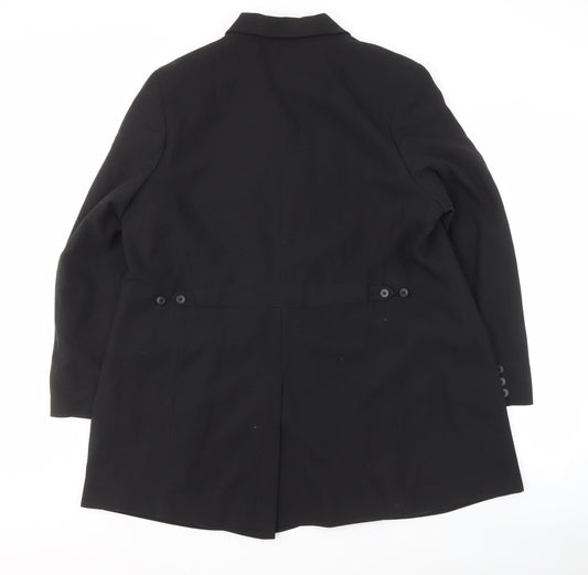 Next Black Maternity Suit Jacket Size 18 Women's