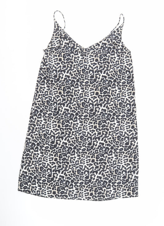 New Look Women's Leopard Slip Dress Size 10