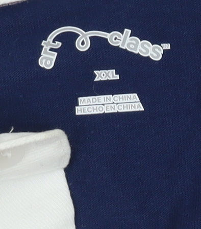 Art Class Men's 2XL Multicoloured Striped Polo