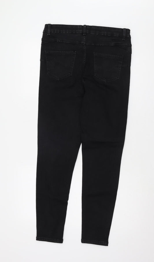 New Look Women's Black Skinny Jeans Size 14