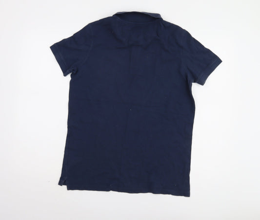 Henri Lloyd Men's Blue Polo Shirt S Classic Fit