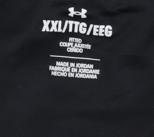 Under Armour Black 2XL Active Shorts for Unisex