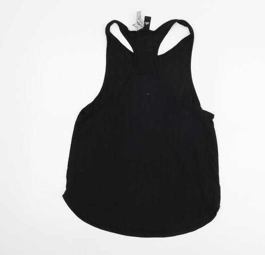 Adidas Women's Black Racerback Tank Top L