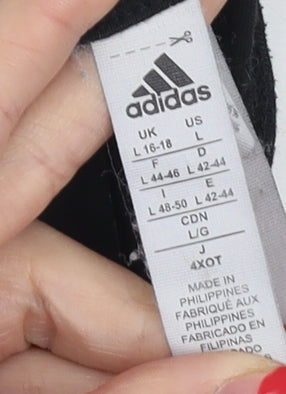 Adidas Women's Black Racerback Tank Top L