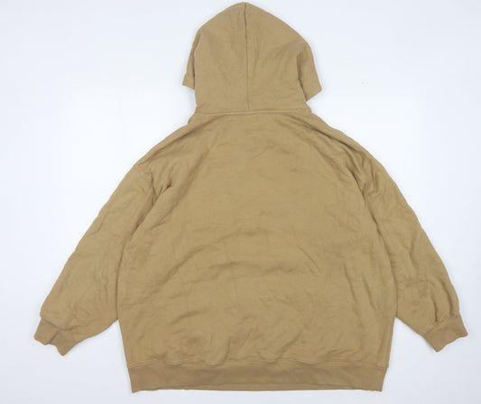 Womens UK Size L Marks and Spencer Brown Pullover Hoodie