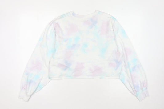 Womens UK Size S Hollister Multicoloured Pullover Sweatshirt