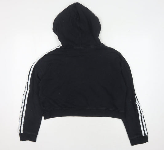 Adidas Women's Black Pullover Hoodie Size 8