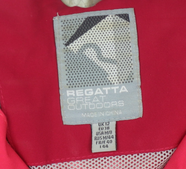 Womens UK Size 12 Regatta Red Hooded