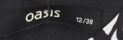 Oasis Women's Multicoloured Floral Dress, Size 12