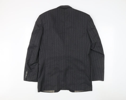 Mens UK Size 38 Mr Harry Regular Grey Suit Jacket