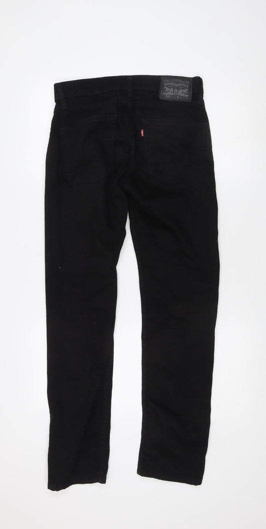 Levi's Black Slim Fit Denim Jeans for Men