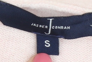 Womens UK Size S Jasper Conran Pink Wrap Jumper