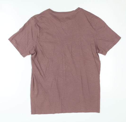 Jack & Jones Men's XS Red Graphic T-Shirt