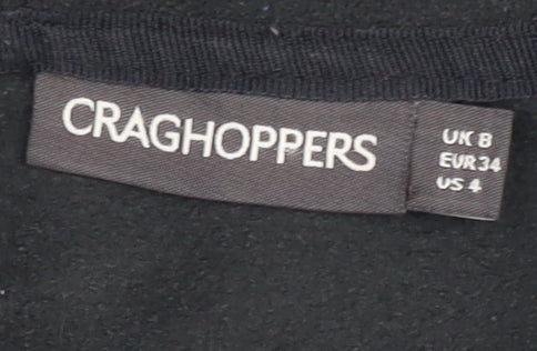 Craghoppers Women's Black Fleece Sweatshirt, Size 8, Hiking