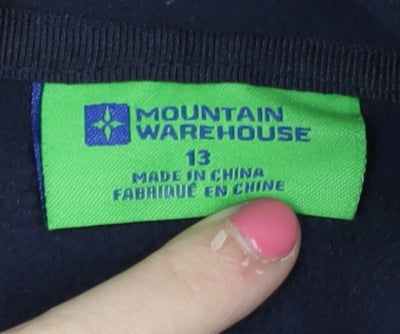 Mountain Warehouse Boys Blue Full Zip Jacket 13 Years