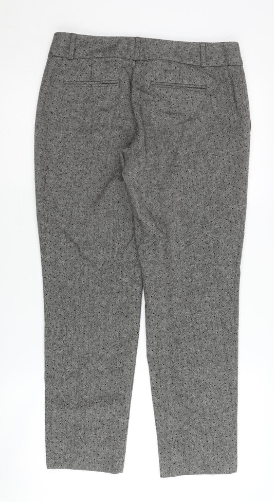Banana Republic Women's Grey Wool Trousers Size 6