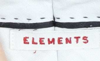 Elements Women's Black Trousers Size 10 Cotton Blend