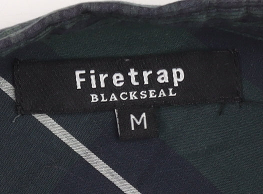 Firetrap Men's Multicoloured Check Long Sleeve Shirt