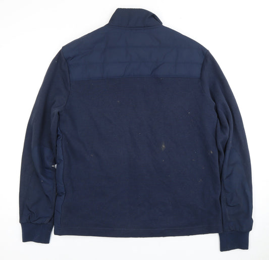Mens UK Size M Marks and Spencer Navy Puffer Jacket