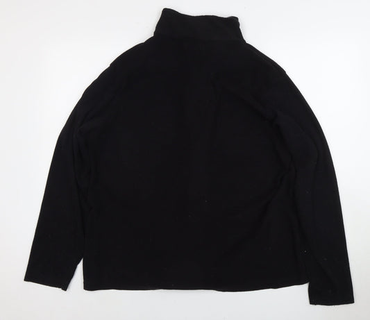 Mens UK Size 3XL Pierre Cardin Black Basic Jacket