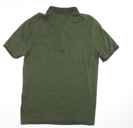 Marks and Spencer Men's Green M Polo Shirt