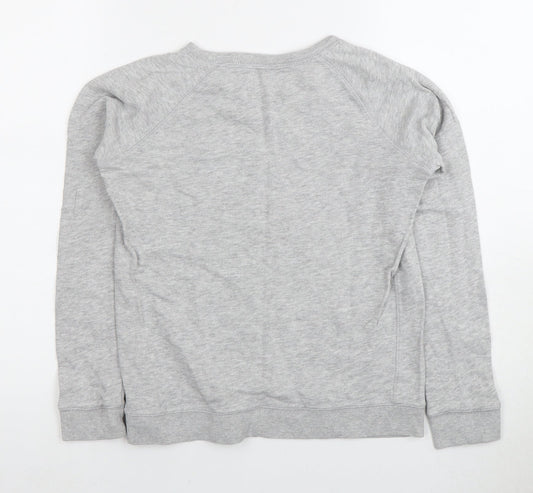 Womens UK Size XS Jack Wills Grey Pullover Sweatshirt