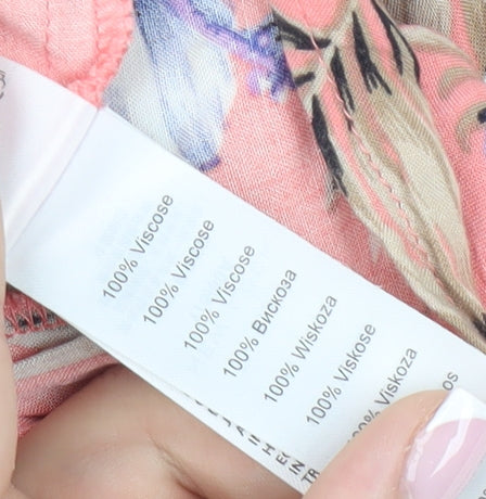 New Look Women's Multicoloured A-Line Skirt, Size 14