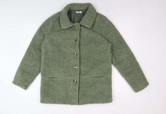 Womens UK Size S Damart Green Basic Jacket
