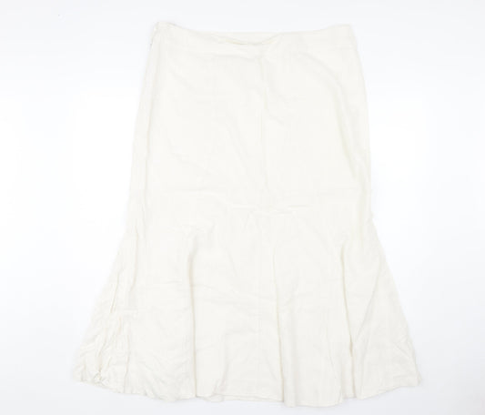 Mia Moda Women’s White Long Skirt Size 18