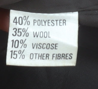 Mens UK Size 42 Foster Menswear Brown Overcoat