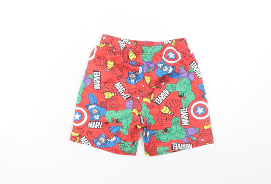 Marvel Boys Multicoloured Sleep Shorts 5 Years