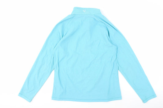 Regatta Women's Blue Size 12 1/4 Zip Sweatshirt