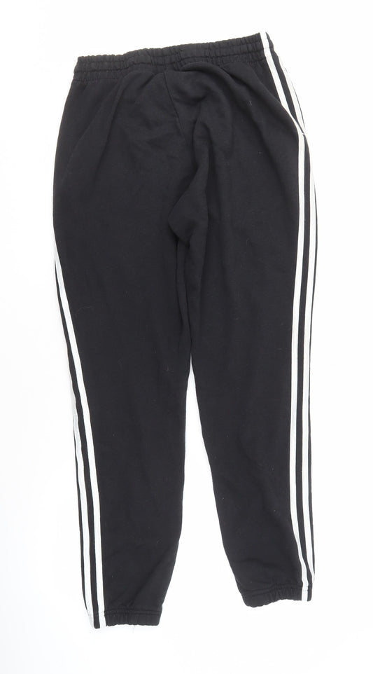 Adidas Black Jogger Trousers L Unisex Adults Activewear