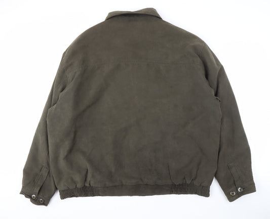 Mens UK Size XL Saxon Green Basic Jacket
