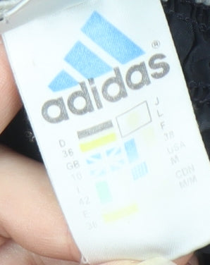 Additional view of Adidas Women Black Track Pants, size 10, with Pockets