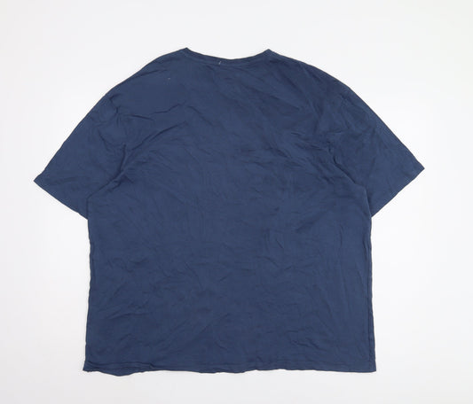 Star Wars Men's Graphic Blue T-Shirt 2XL Short Sleeve