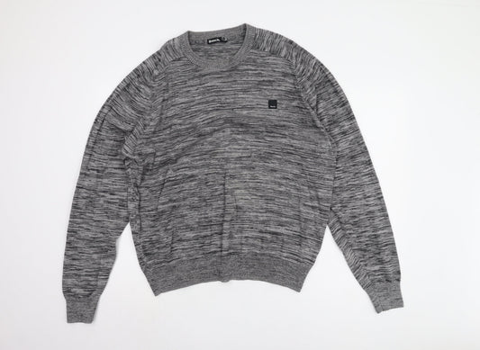 Mens UK Size XL Bench Grey Pullover Jumper