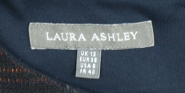 Laura Ashley Women's Striped Sheath Dress, Size 12