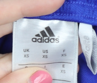 Additional view of Adidas Blue XS Athletic Gym Shorts